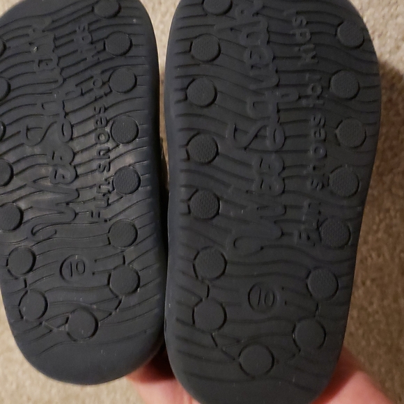 Wee Squeak 10 navy boy shoes - Picture 6 of 9